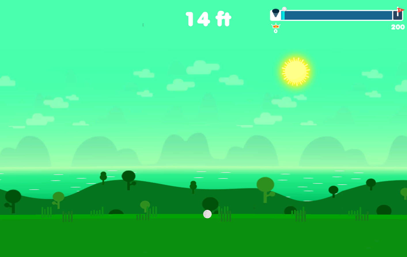 Golf Hit Game Screenshot